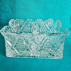 Godinger Dublin Crystal Sugar/Sweet N Low Holder